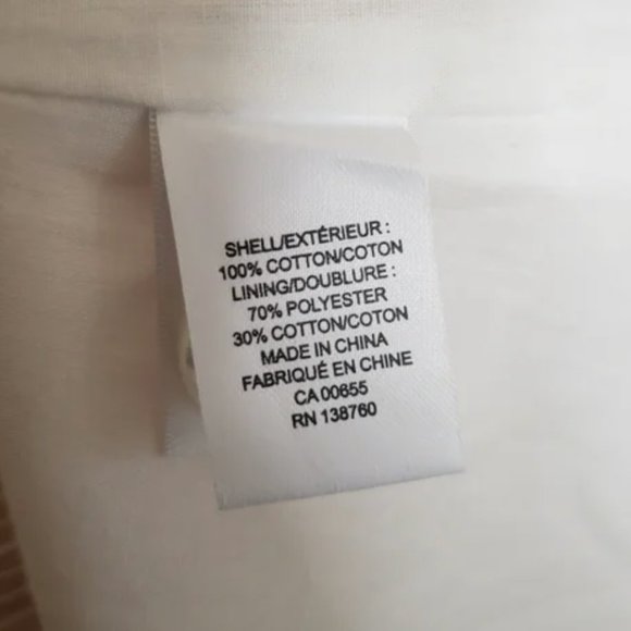 Rw&co Cotton Midi Sleeveless Dress A-Line Fit & Flare Minimalist Neutral Summer - Picture 6 of 7